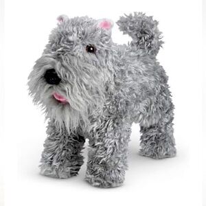 American Girl Marie Grace Argos Gray Cairn Terrier 8" Tall Plush Puppy Dog 2011